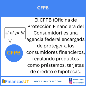 La Oficina para la Protección Financiera del Consumidor (CFPB, por sus siglas en inglés)